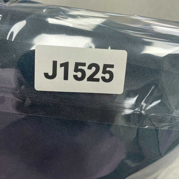 Puma Women's S Jogger Sweatpants Blue W/ Pink Stripes & Logo Cotton Blend - Picture 10 of 10